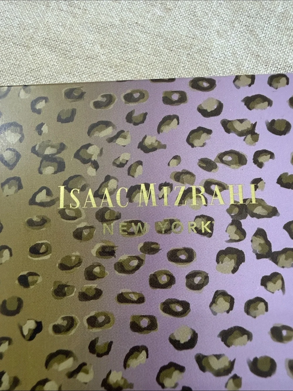 Isaac Mizrahi New York 5 Piece Makeup Brush Set with Tin NIB